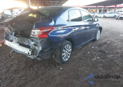 2017 Nissan Sentra S z USA, uszkodzony, nr VIN 3N1AB7APXHY380262